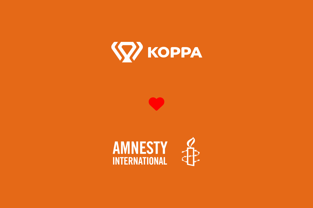 Koppa steunt Amnesty International