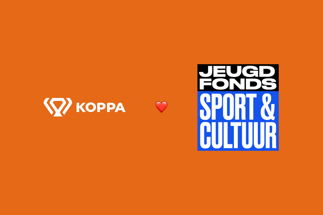 Koppa steunt Jeugdfonds Sport & Cultuur Nederland